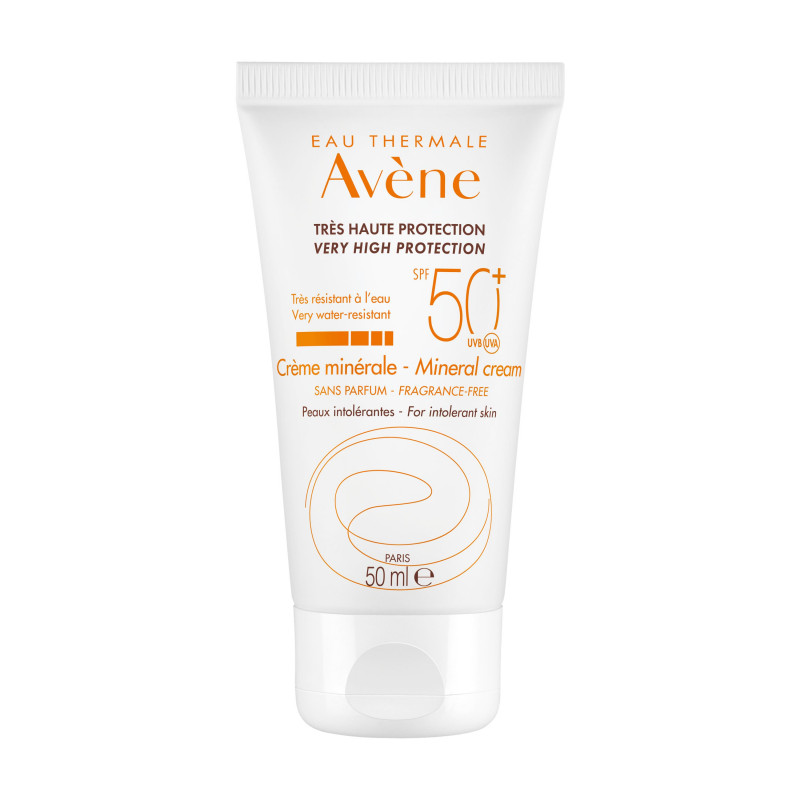 Avène Crème Minérale Sans Parfum SPF50+ 50ml - Univers Pharmacie
