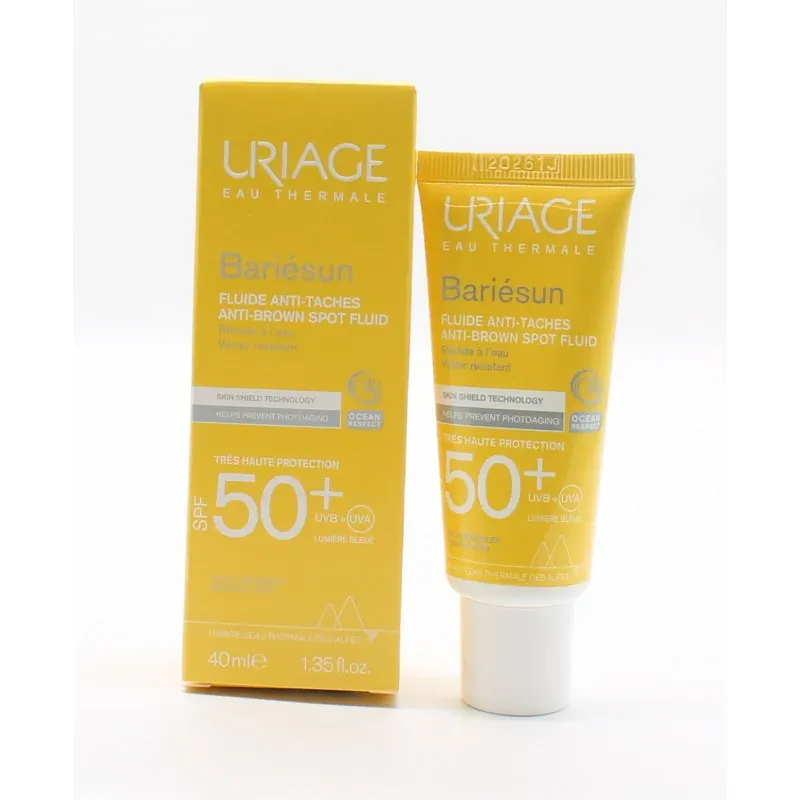 Uriage Bariésun Fluide Anti-taches SPF50+ 40ml - Univers Pharmacie