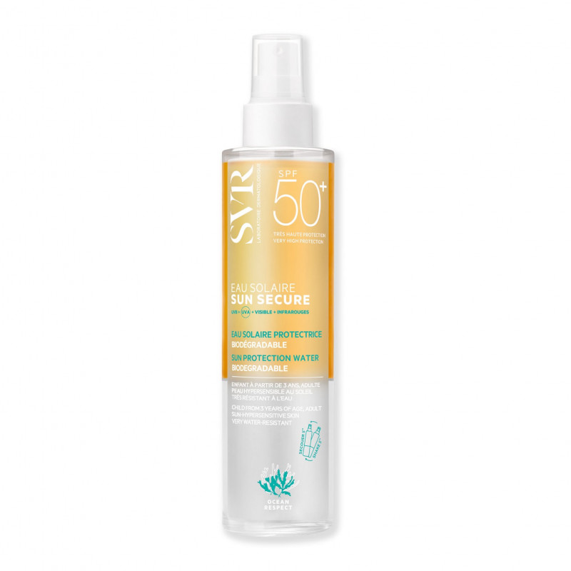 SVR Sun Secure Eau Solaire SPF50+ 200ml - Univers Pharmacie SVR Sun Secure Eau Solaire SPF50+ 200ml - Univers Pharmacie