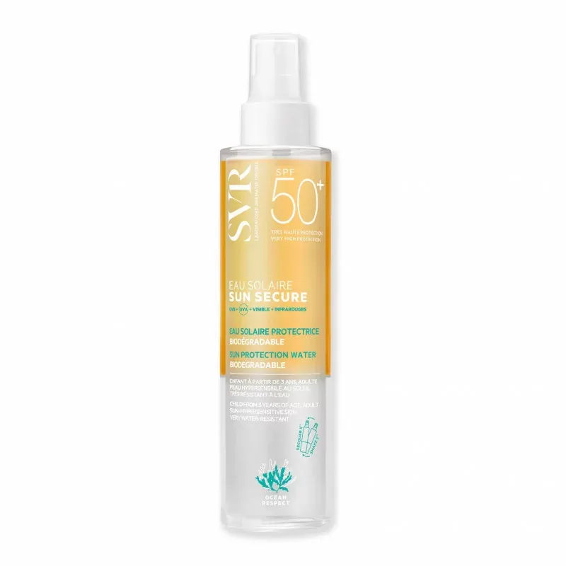 SVR Sun Secure Eau Solaire SPF50+ 200ml - Univers Pharmacie