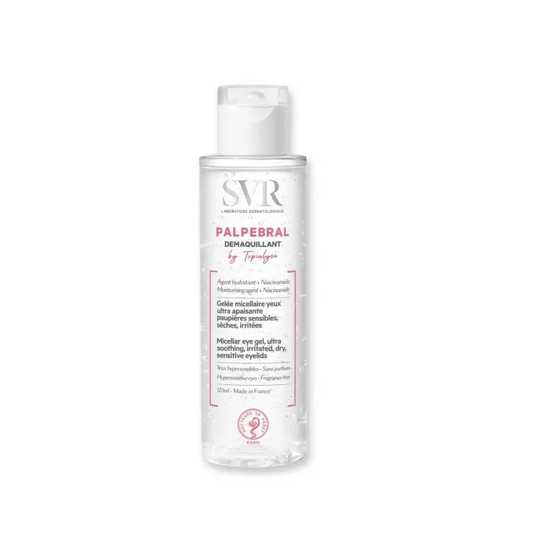 SVR Palpebral Démaquillant by Topialyse 125ml - Univers Pharmacie