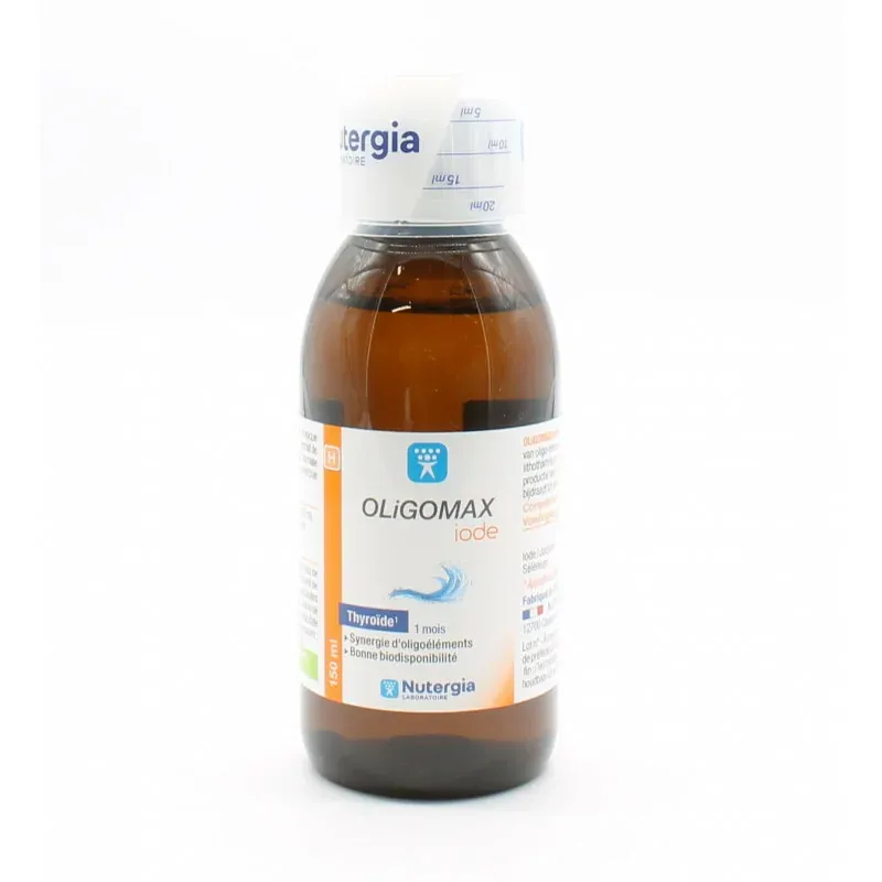 Nutergia Oligomax Iode 150ml - Univers Pharmacie