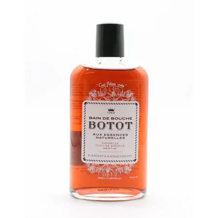 Botot Bain de Bouche Cannelle Clou de Girofle Menthe 250ml - Univers Pharmacie