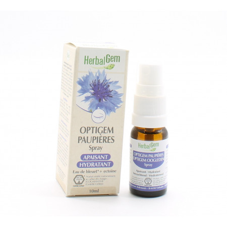 HerbalGem Optigem Paupières Spray 10ml - Univers Pharmacie