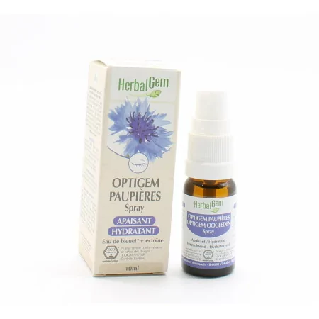 HerbalGem Optigem Paupières Spray 10ml - Univers Pharmacie