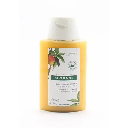 Klorane Shampooing à la Mangue 100ml - Univers Pharmacie