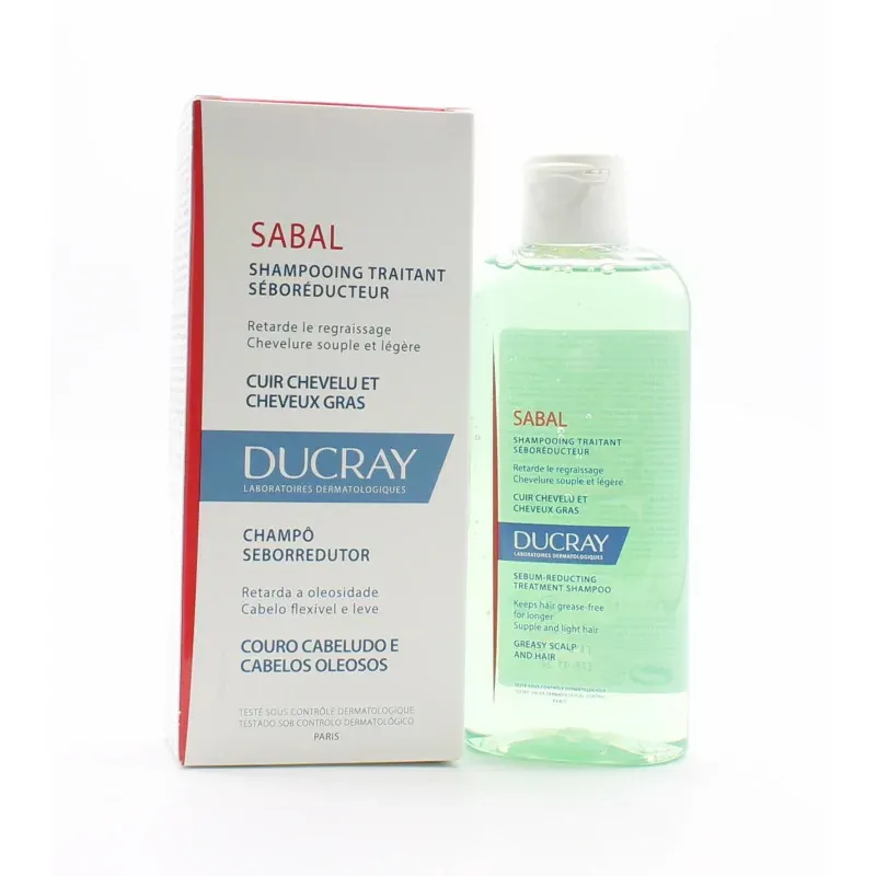 Ducray Sabal Shampooing Traitant Séboréducteur 200ml - Univers Pharmacie