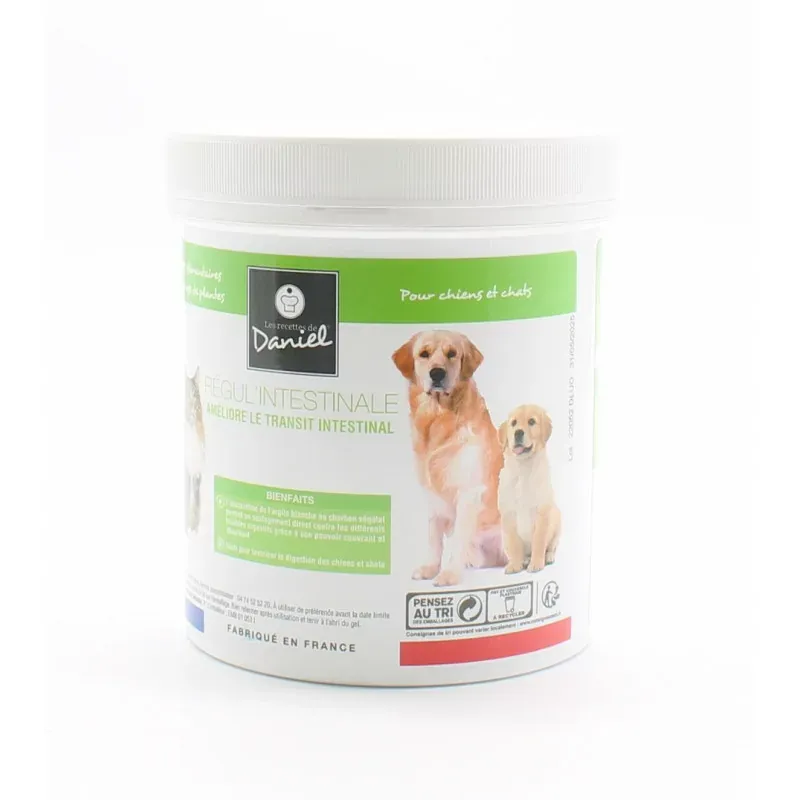 Les Recettes de Daniel Régul'Intestinale Chiens Chats 200g - Univers Pharmacie
