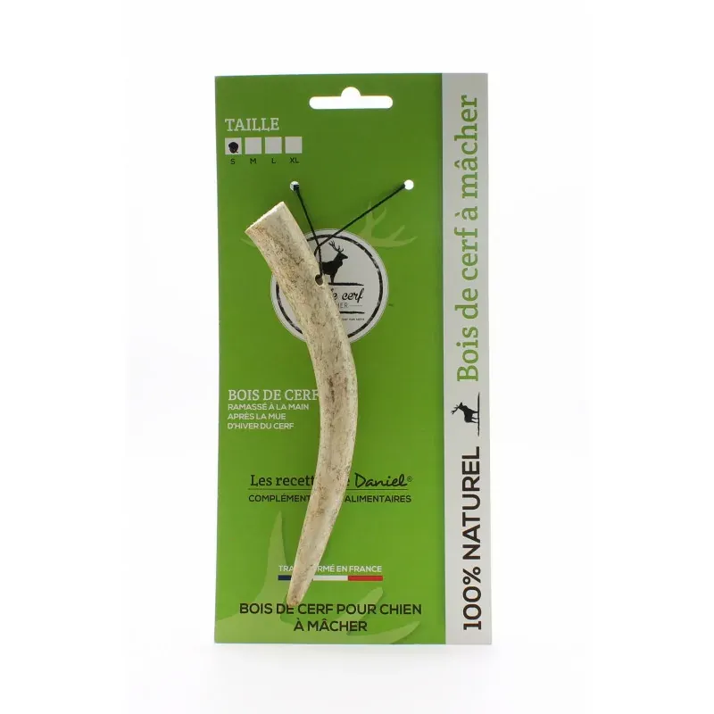 Les Recettes de Daniel Bois de Cerf Taille S - Univers Pharmacie Les Recettes de Daniel Bois de Cerf Taille S - Univers Pharmacie