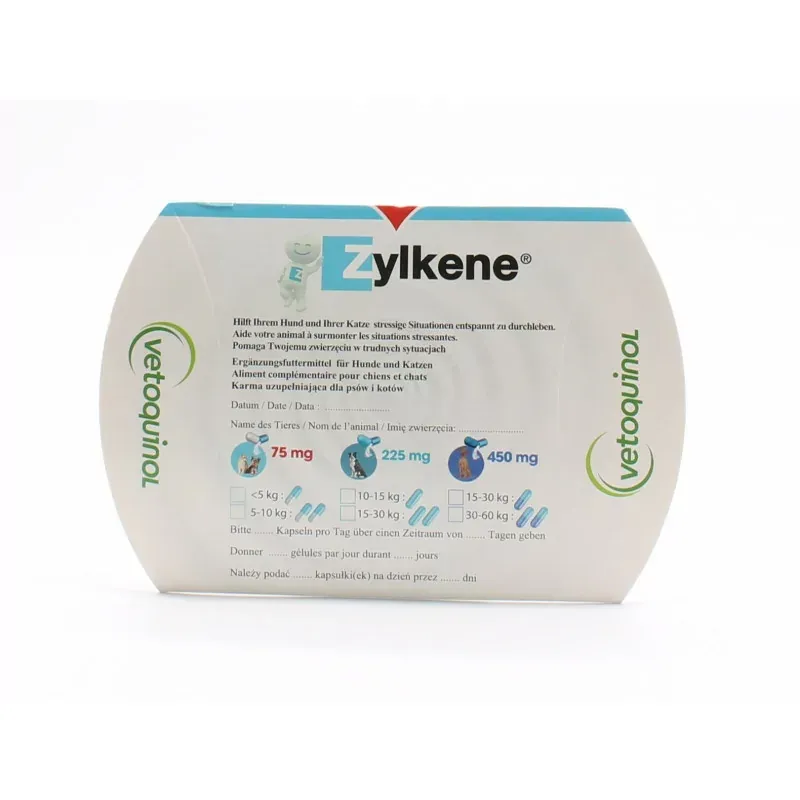 Zylkene 75mg 10 gélules - Univers Pharmacie