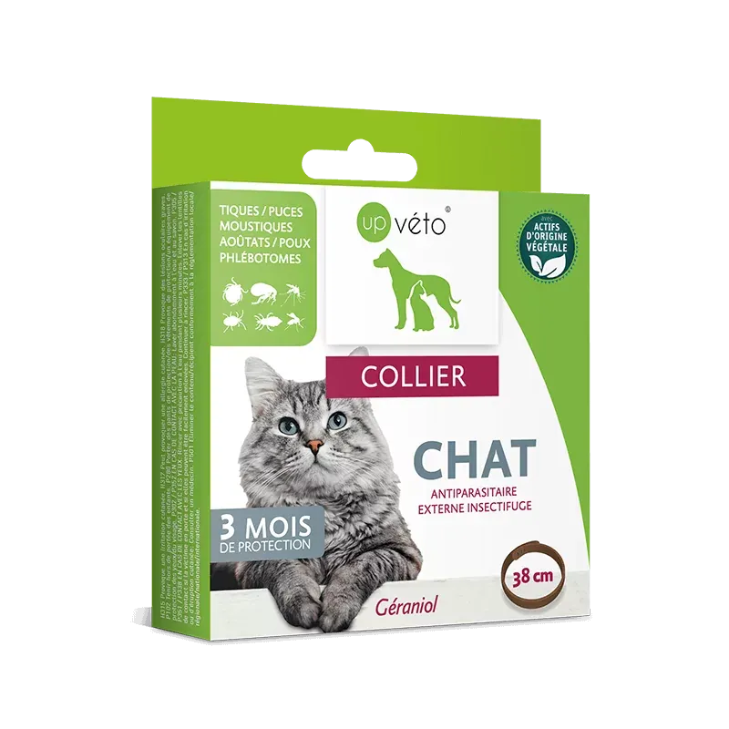 Up Véto Collier Chat 38cm - Univers Pharmacie