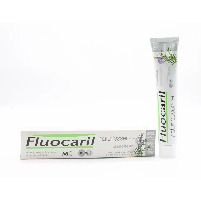 Dentifrice Fluocaril Natur'essence Blancheur 125 ml - Univers Pharmacie