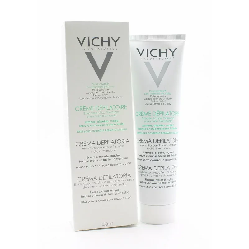 Vichy Crème Dépilatoire Peau Sensible 150ml - Univers Pharmacie