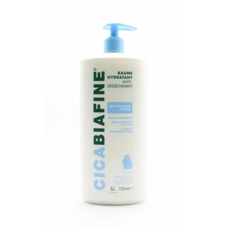 CicaBiafine Baume Hydratant Anti-dessèchement 750 ml - Univers Pharmacie