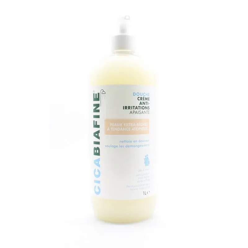 Cicabiafine Crème Douche Anti-irritations Apaisante 1L - Univers Pharmacie