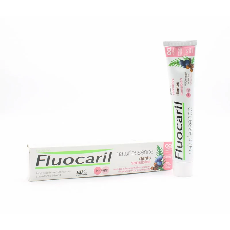 Fluocaril Natur'essence Dentifrice Dents Sensibles 75ml - Univers Pharmacie