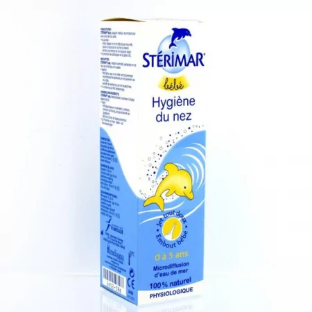 Stérimar Hygiène du Nez Bébé Spray Doux 100ml - Univers Pharmacie