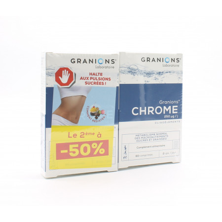Granions Chrome 2X60 comprimés - Univers Pharmacie