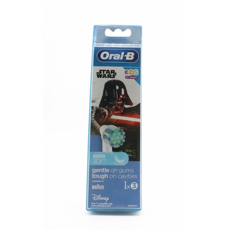 Oral-B Brossettes Star Wars Kids 3+ Years X3 - Univers Pharmacie