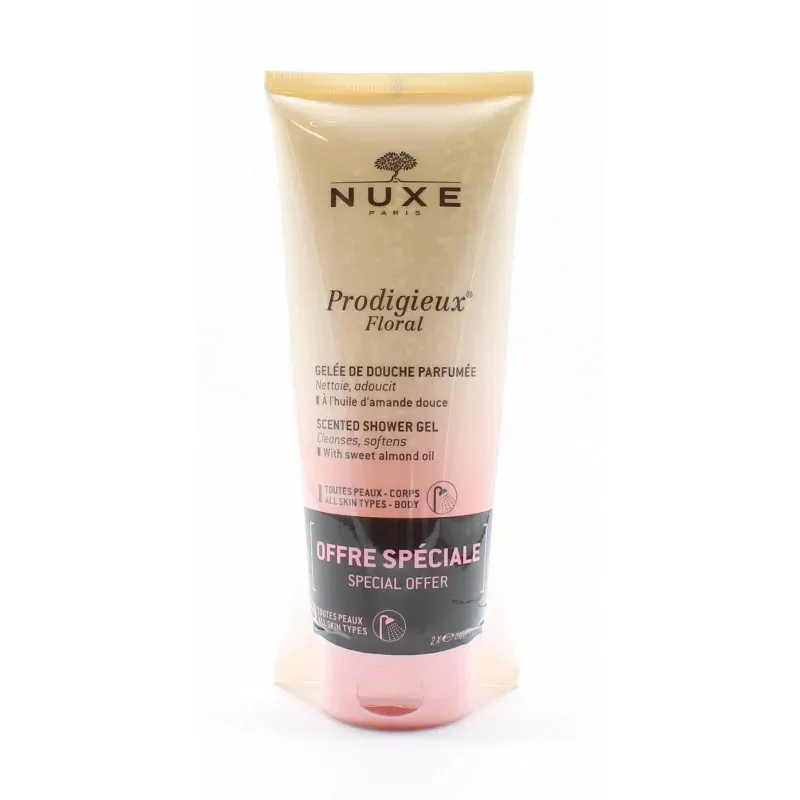 Nuxe Prodigieux Floral Gelée de Douche 2X200ml - Univers Pharmacie