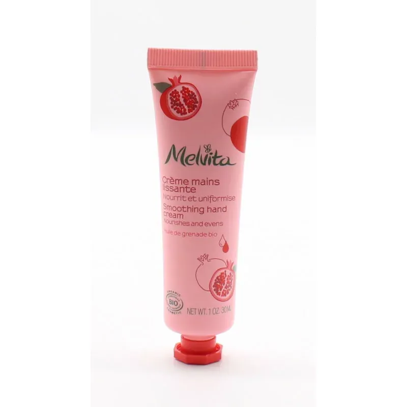 Melvita Crème Mains Lissante Huile de Grenade Bio 30ml - Univers Pharmacie