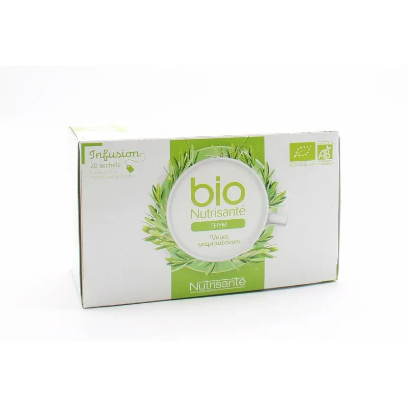 Bio Nutrisanté Thym Infusion 20 sachets - Univers Pharmacie