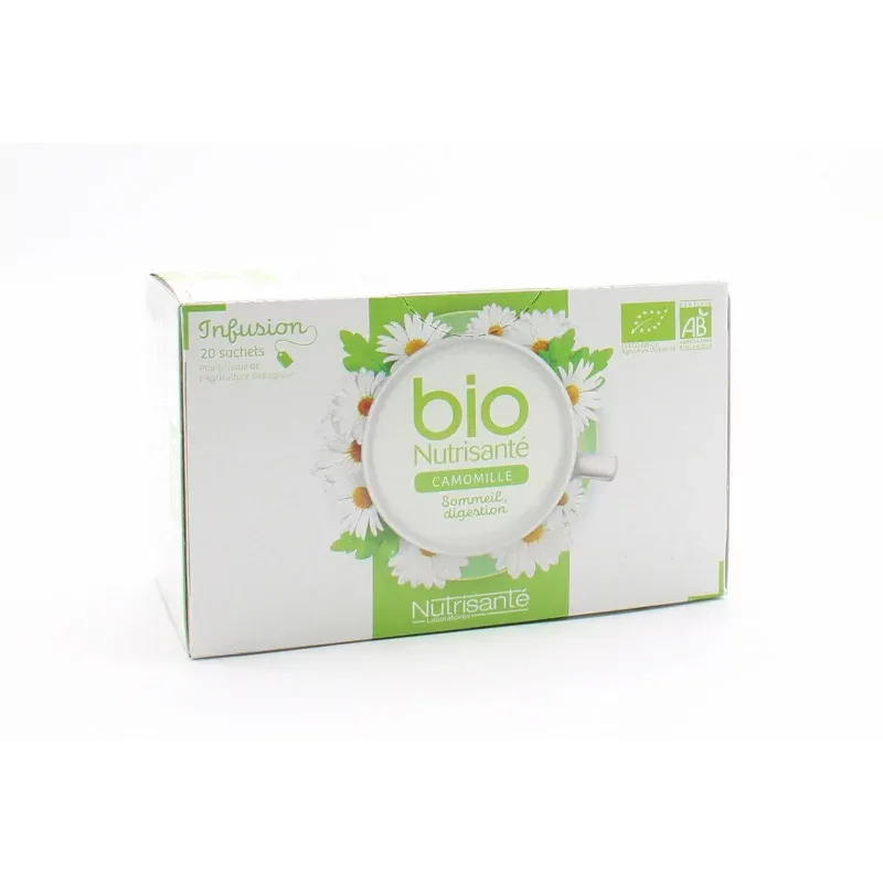 Bio Nutrisanté Camomille Infusion 20 sachets - Univers Pharmacie