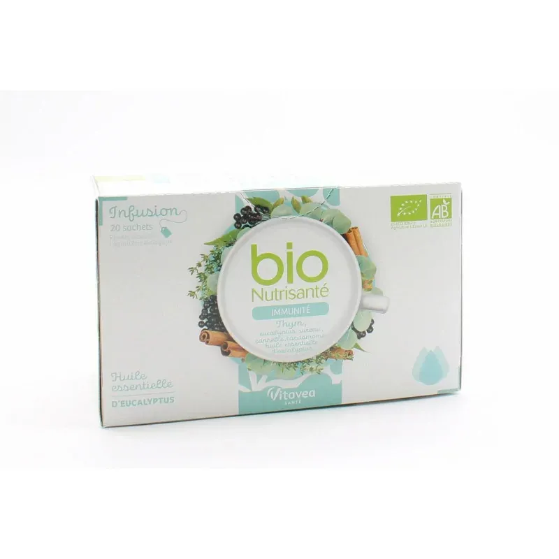 Bio Nutrisanté Immunité Infusion 20 sachets - Univers Pharmacie