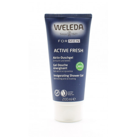 Weleda For Men Active Fresh Gel Douche Energisant 200ml - Univers Pharmacie