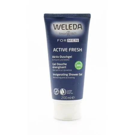 Weleda For Men Active Fresh Gel Douche Energisant 200ml - Univers Pharmacie