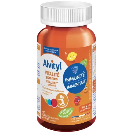 Alvityl Vitalité Gommes X60 - Univers Pharmacie