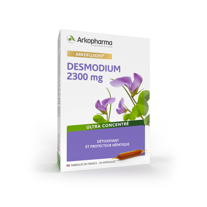 Arkopharma Arkofluides Desmodium 2300mg 20 ampoules - Univers Pharmacie Arkopharma Arkofluides Desmodium 2300mg 20 ampoules - Univers Pharmacie