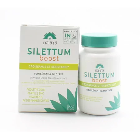 Silettum Boost Croissance et Résistance 60 gélules - UNivers Pharmacie