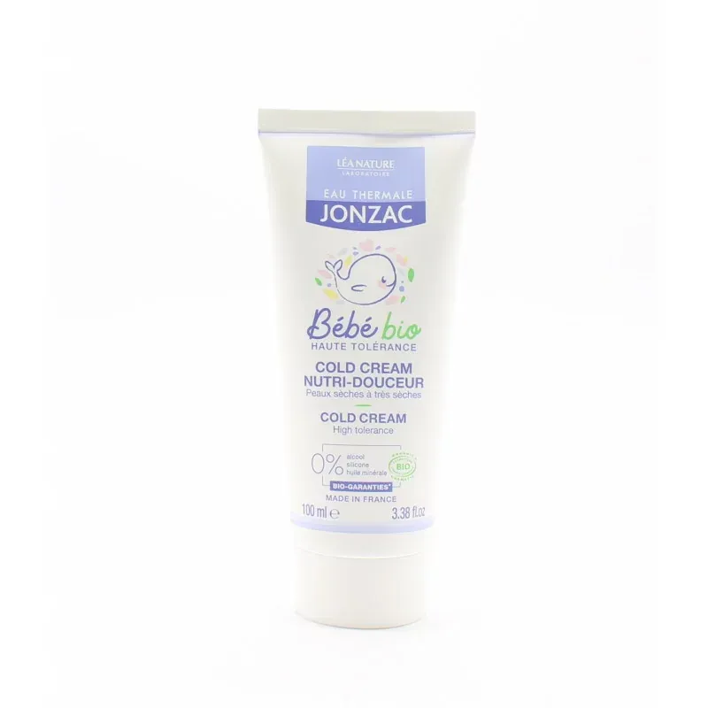 Jonzac Bébé Bio Cold Cream Nutri-Douceur 100ml - Univers Pharmacie