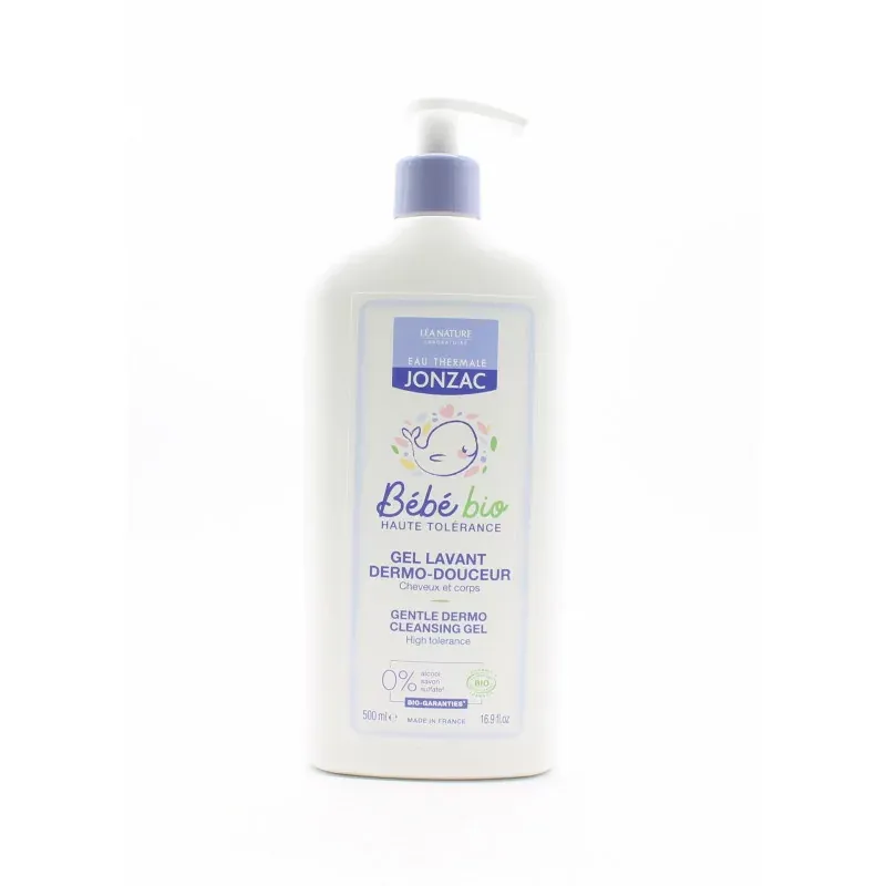 Jonzac Bébé Bio Gel Lavant Dermo-Douceur 500ml - Univers Pharmacie