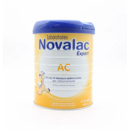 Novalac Expert AC 0-36 mois 800g - Univers Pharmacie