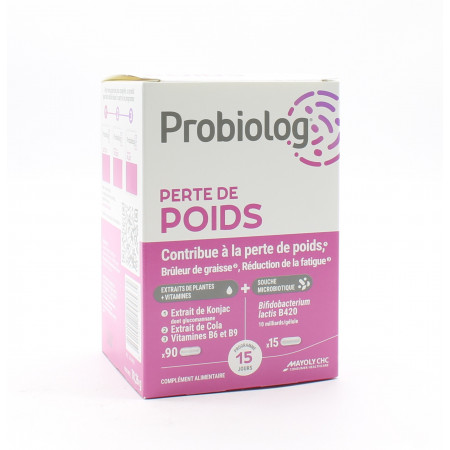 Probiolog Perte de Poids 105 gélules - Univers Pharmacie