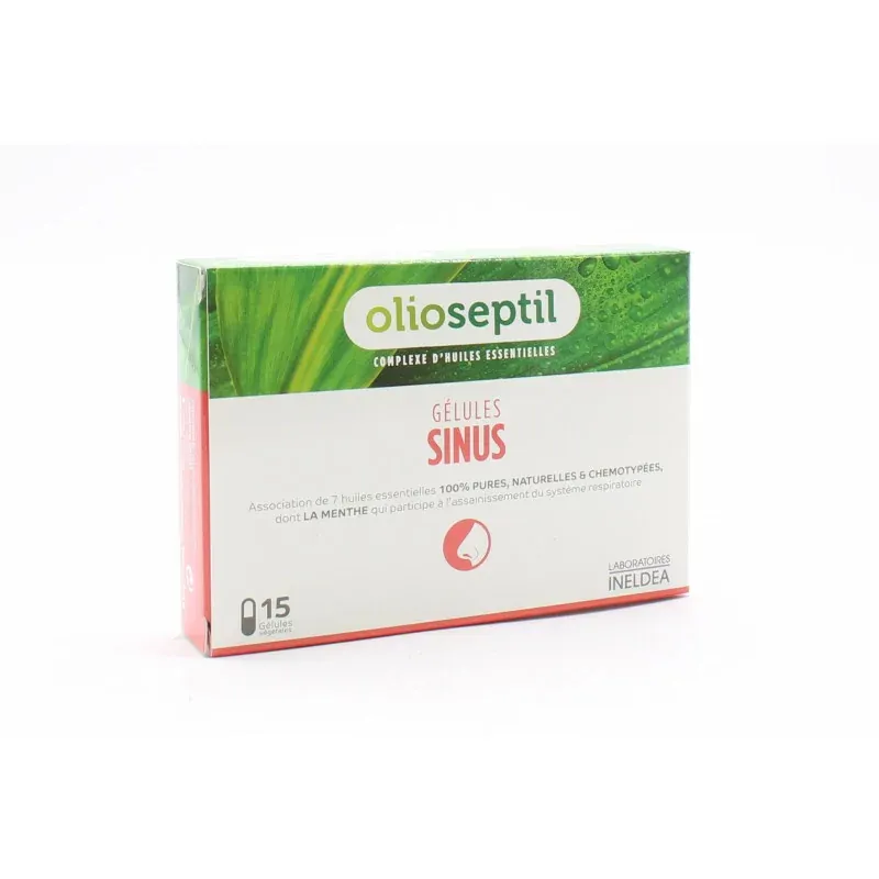 Olioseptil Sinus 15 gélules