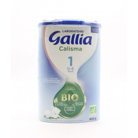 Gallia Calisma 1 Bio 800g - Univers Pharmacie