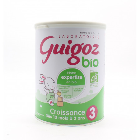 Guigoz Bio 3 Croissance 800g - Univers Pharmacie