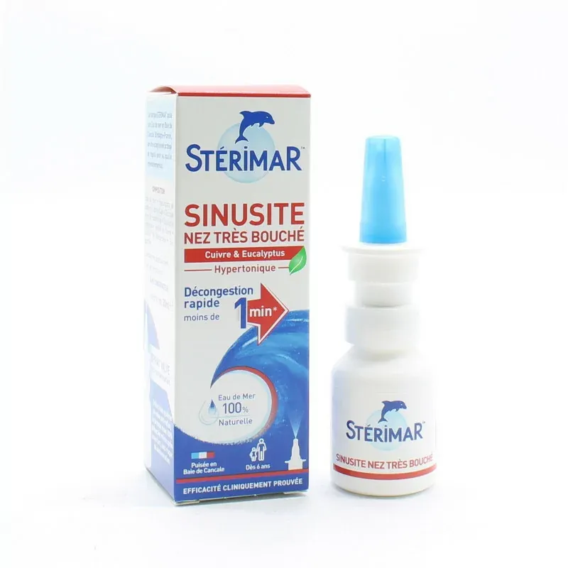 Stérimar Sinusite Nez très Bouché 20ml - Univers Pharmacie