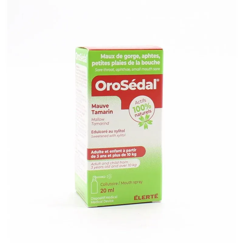 OroSédal Collutoire 20ml - Univers Pharmacie