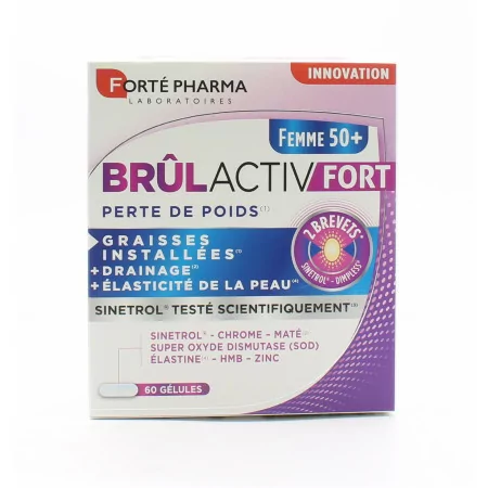 Forté Pharma BrûlActiv Fort Femme 50+ 60 gélules - Univers Pharmacie