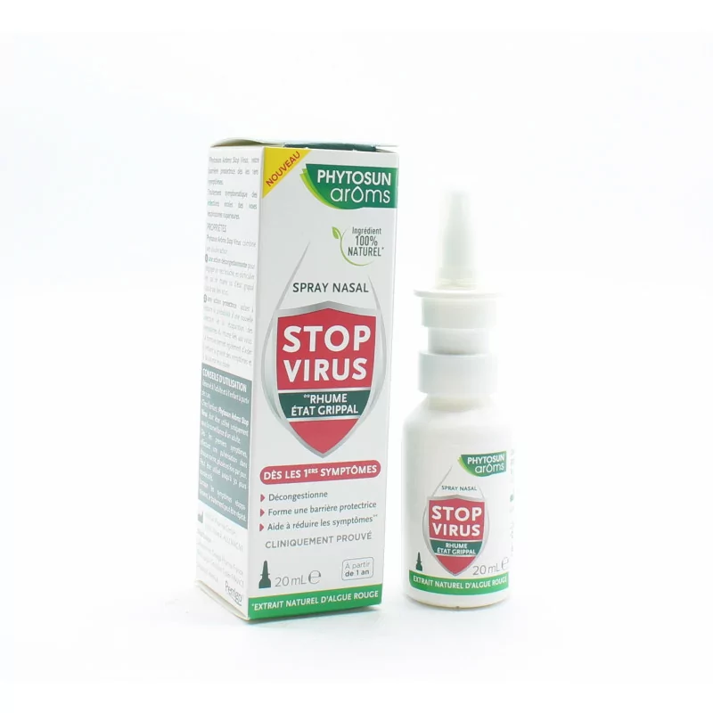 Phytosun Arôms Spray Nasal Stop Virus 20ml - Univers Pharmacie