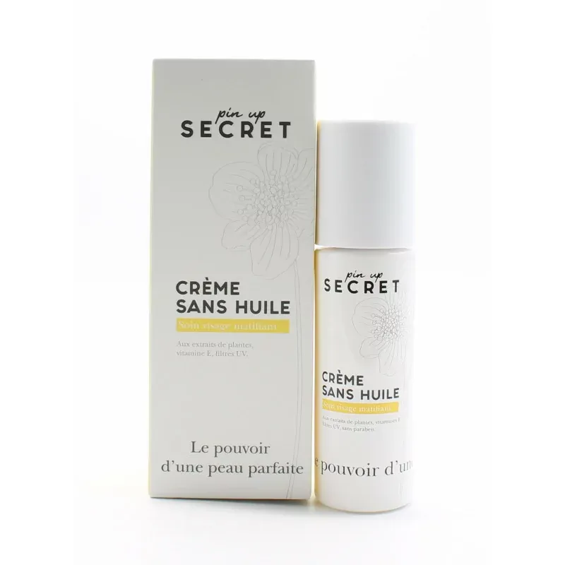 Pin Up Secret Crème Sans Huile 50ml - Univers Pharmacie