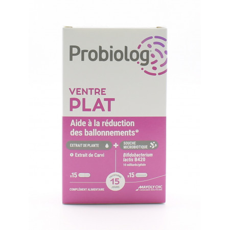 Probiolog Ventre Plat 2X15 gélules - Univers Pharmacie