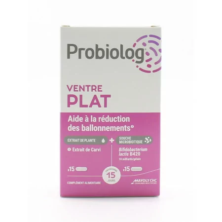 Probiolog Ventre Plat 2X15 gélules - Univers Pharmacie
