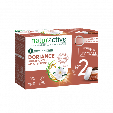 Naturactive Doriance Autobronzant & Protection 2X30 capsules - Univers Pharmacie