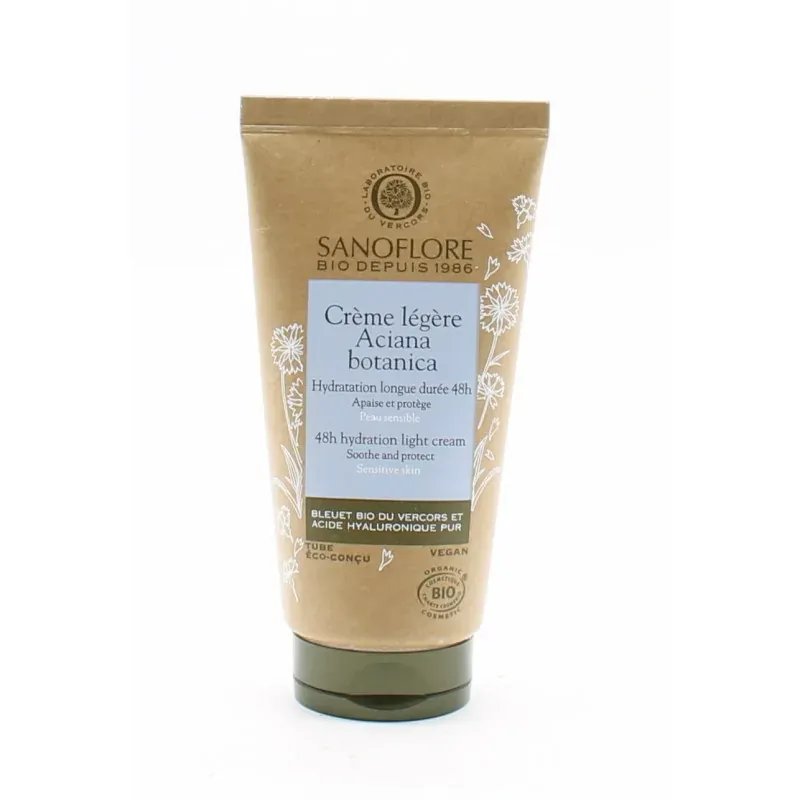 Sanoflore Aciana Botanica Crème Légère Bio 50ml - Univers Pharmacie