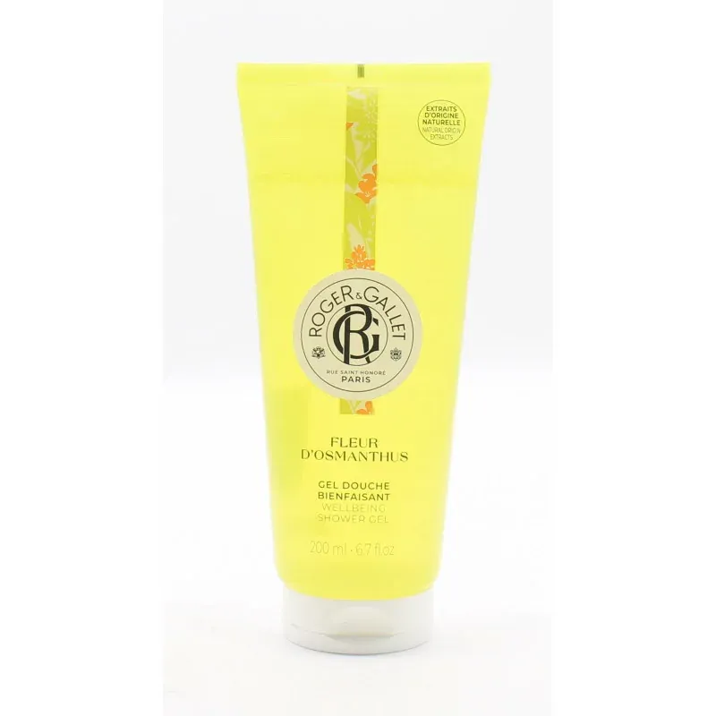 Roger&Gallet Gel Douche Bienfaisant Fleur d'Osmanthus 200ml - Univers Pharmacie